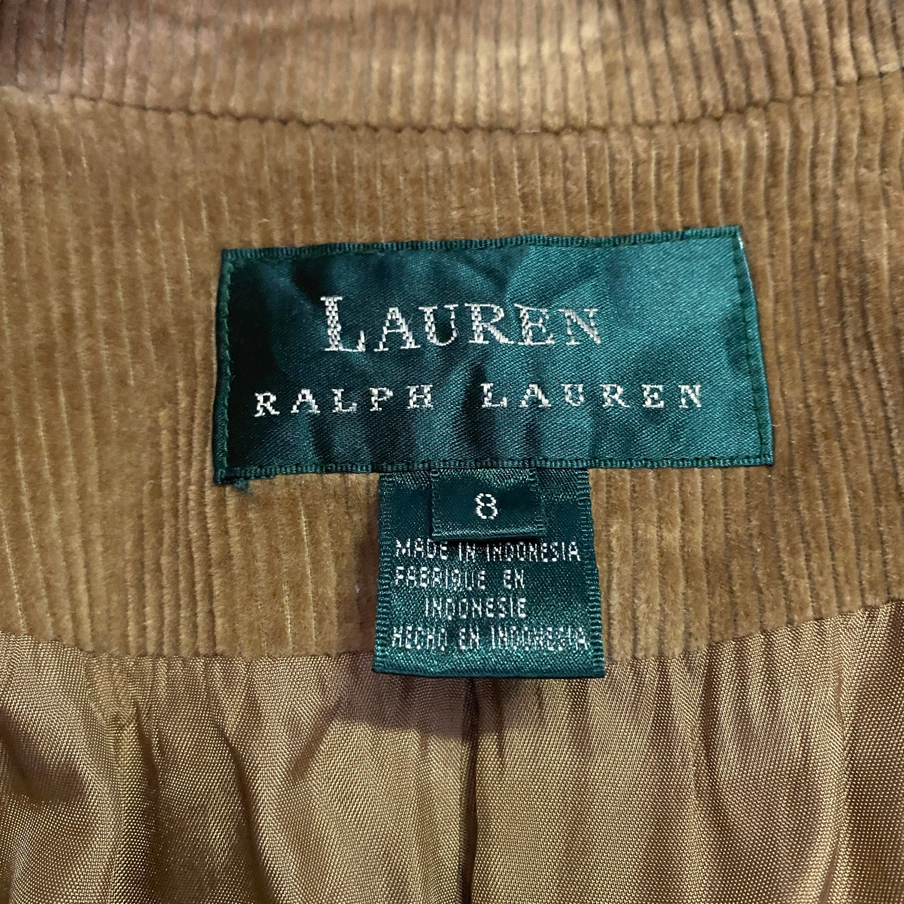LAUREN Ralph Lauren コーデュロイ テーラードジャケット エルボー