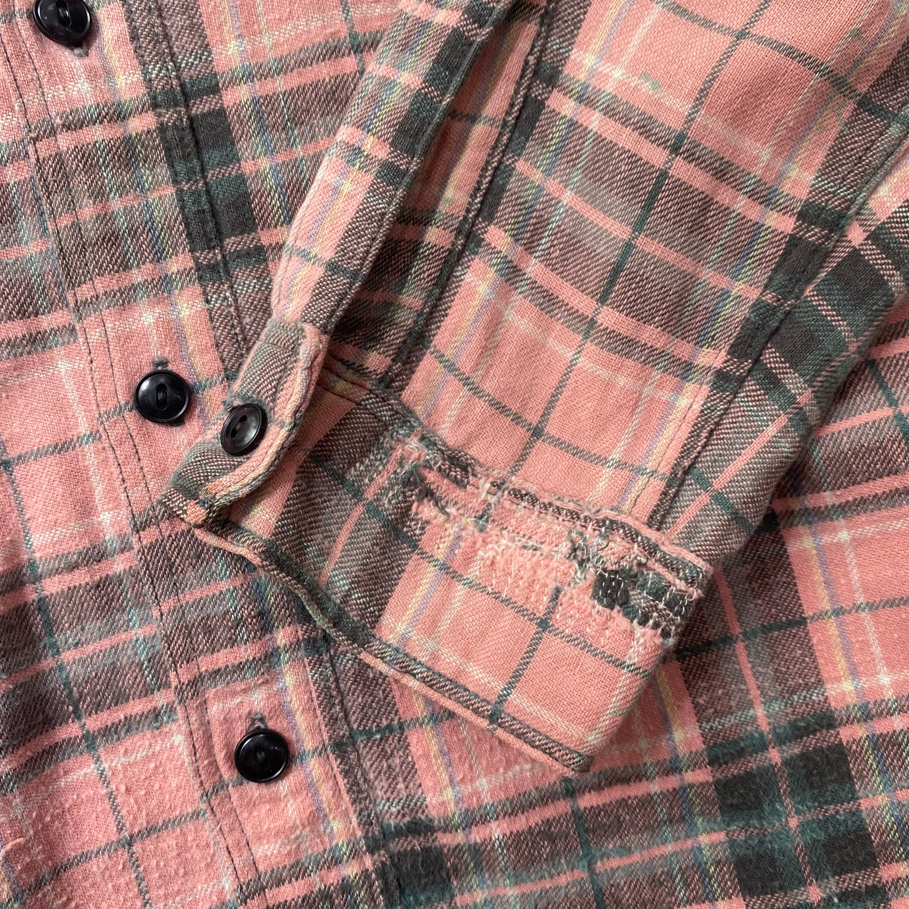 50〜60s Roomy Richard Flannel Shirt 50〜60年代 マチネル