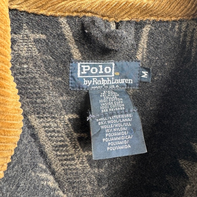 Ralph Lauren ラグジャケット ハンティング型 90s 画像9