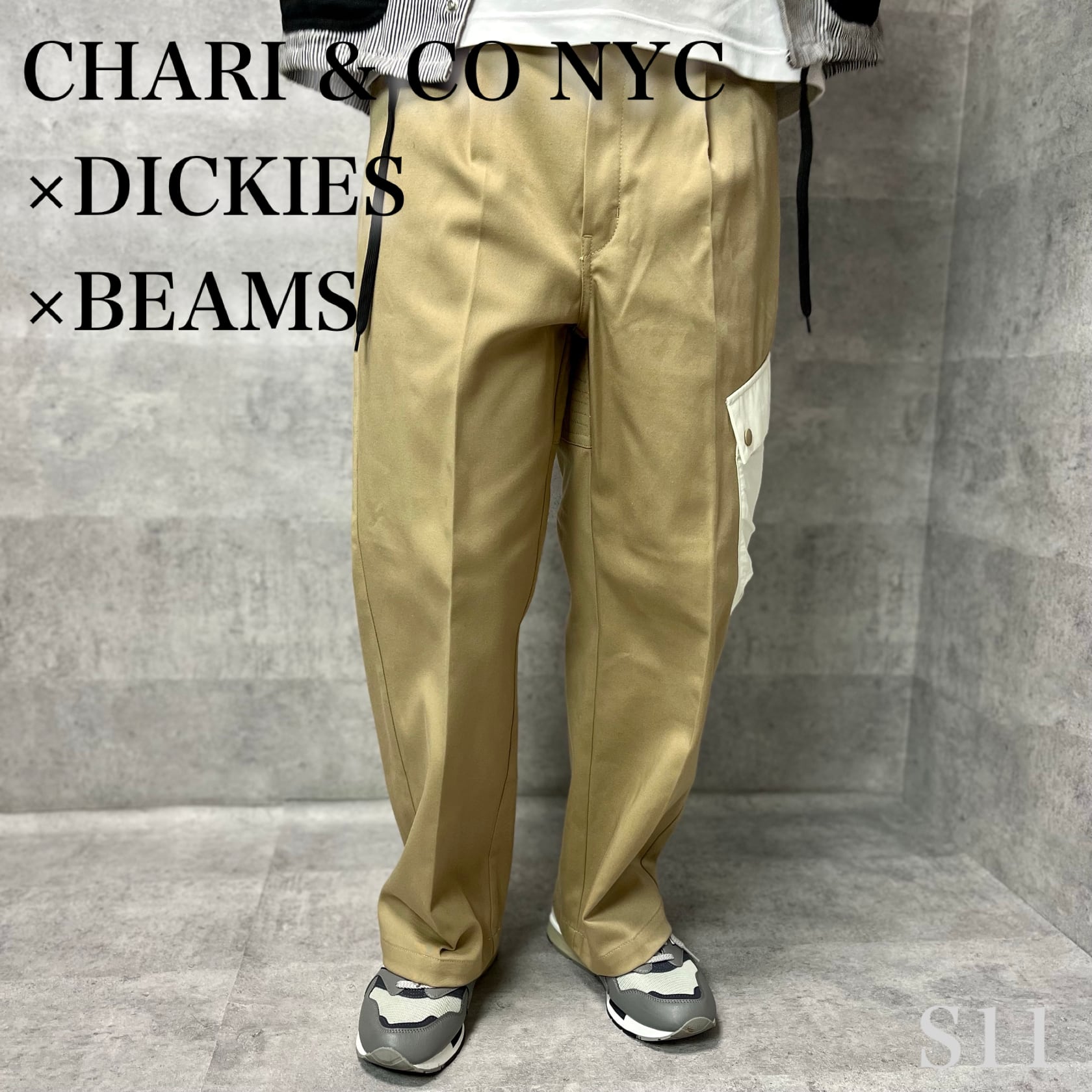 ［最終値下げ］BEAMS×Dickies×CHARI\u0026CO サイクルワークパンツ