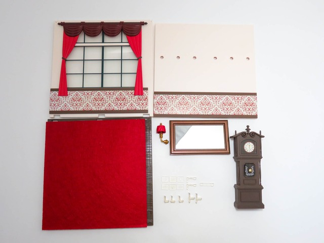 【SALE】（Ａ−ランク） ねんどろいどプレイセット #04 洋館Aセット 壁と床