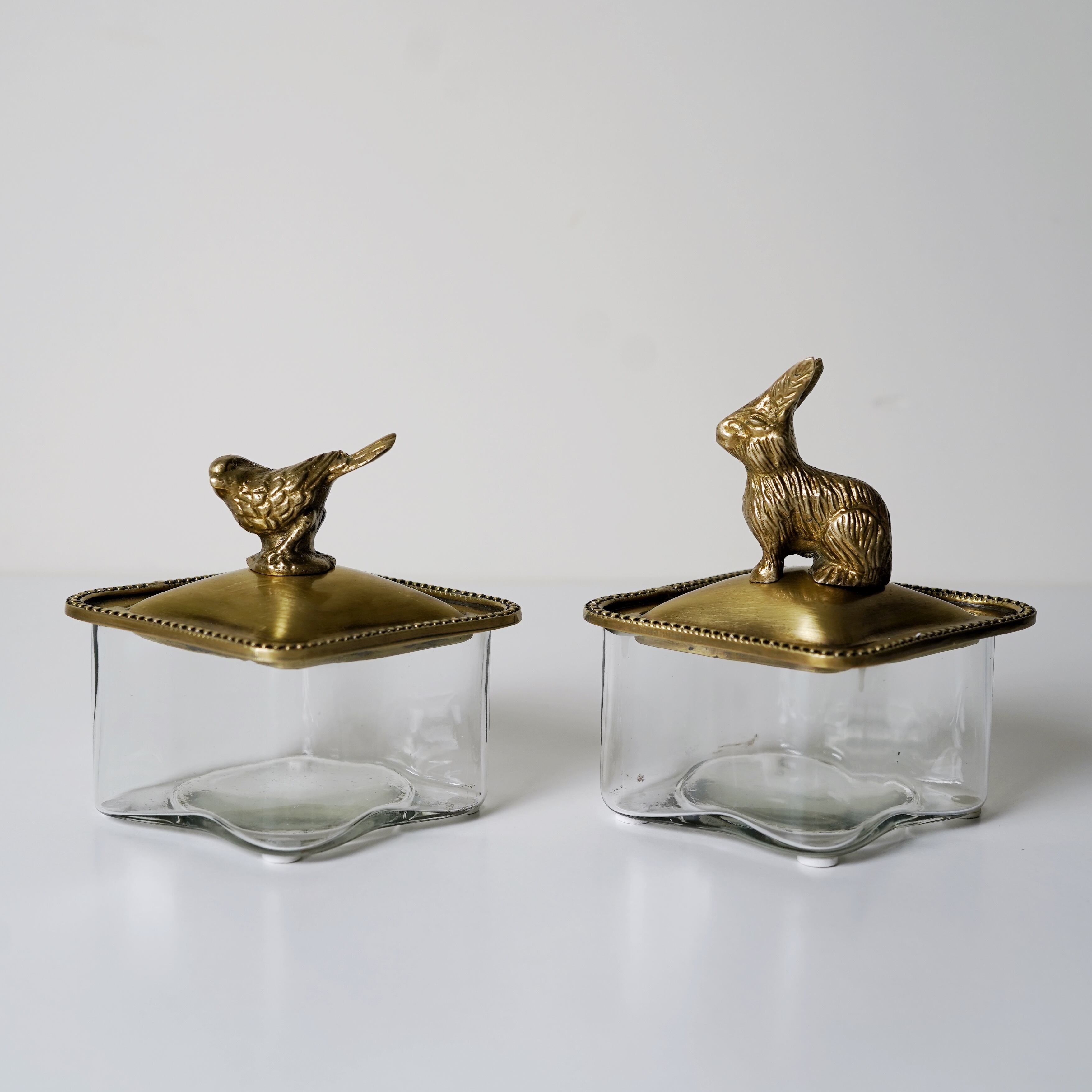 真鍮ガラスボックス