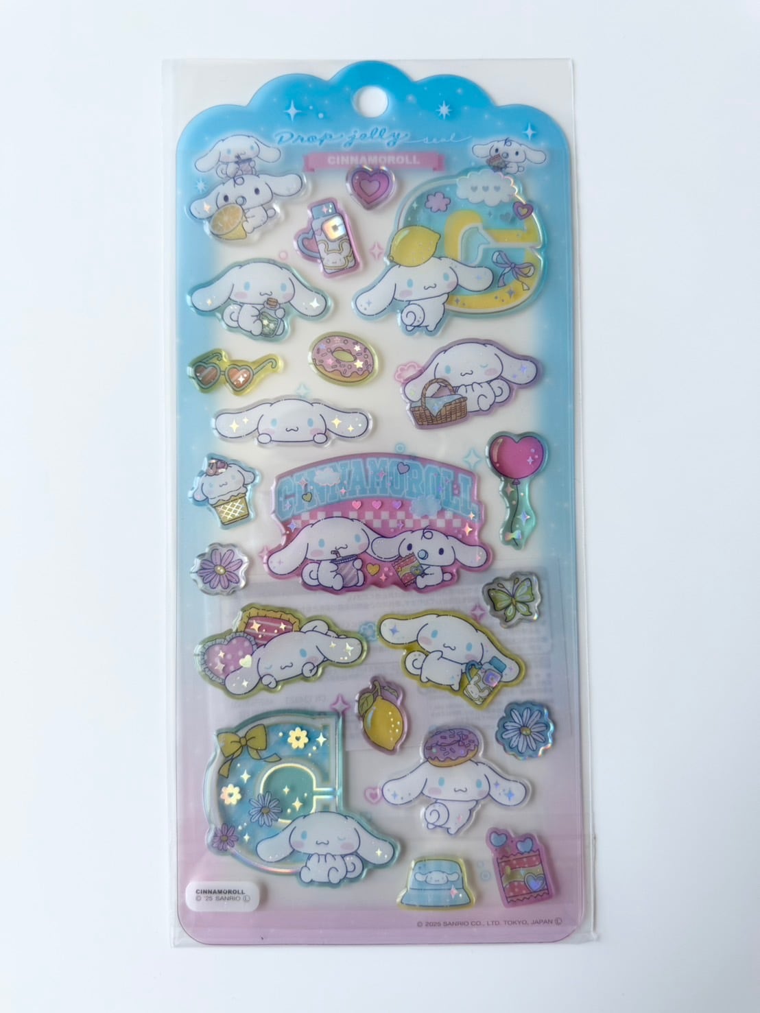 正規品　ドロップジュエリーシール　シナモンロール