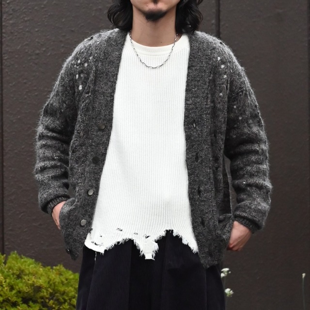 Leh / Mohair Knit Cardigan