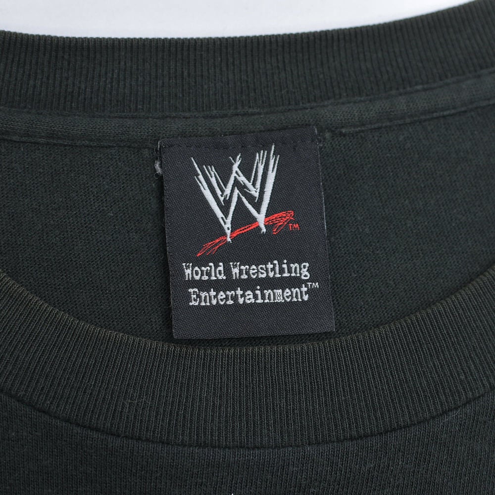 00s WWE ストーン・コールド ロゴ プリント デザイン オフィシャルT