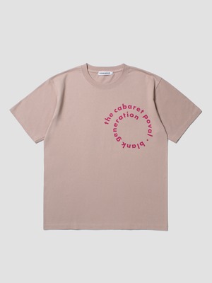 CABARET POVAL / SIDEWALK TEE - SMORKY PINK
