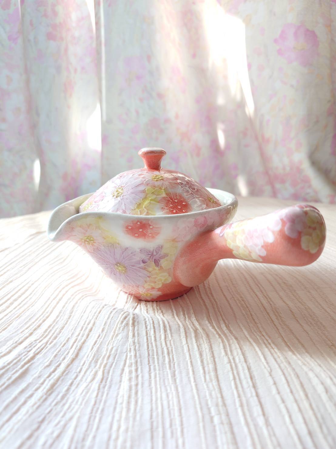 新品　工房ゆずりは　蓋もの　三段重　釉彩ばら花紋　花柄　プレゼント　母の日 新品工房ゆずりは蓋もの三段重釉彩ばら花紋花柄プレゼント母の日