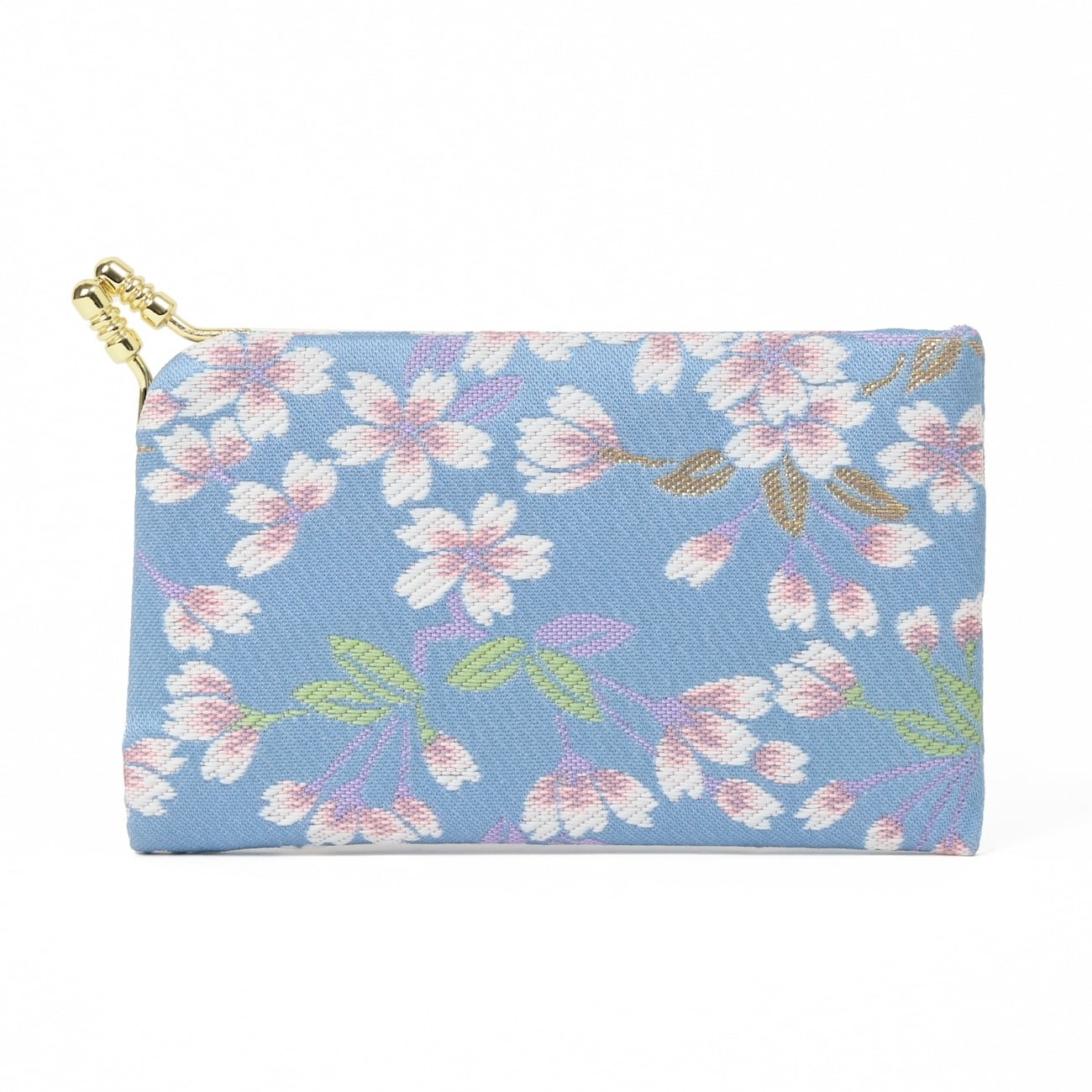 西陣織ミニ財布(カードケース) SAKURA / NCC15 | Tomorrow Fabric