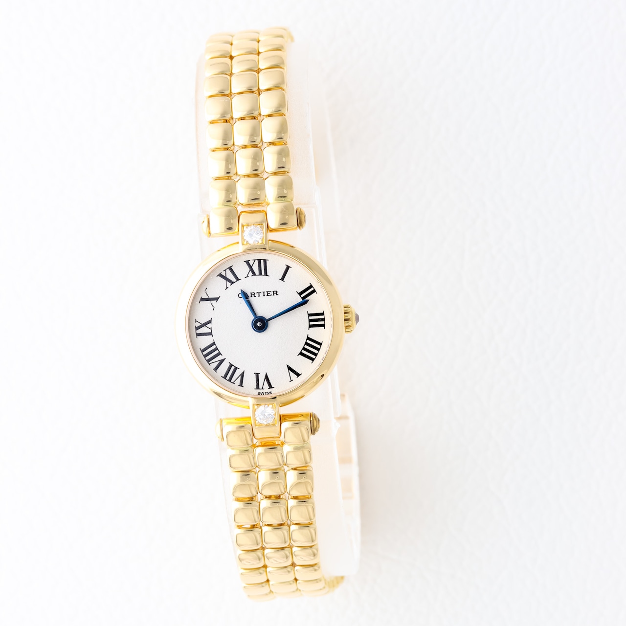 カルティエ ミニ ヴァンドーム 金無垢 2POINT ダイヤ