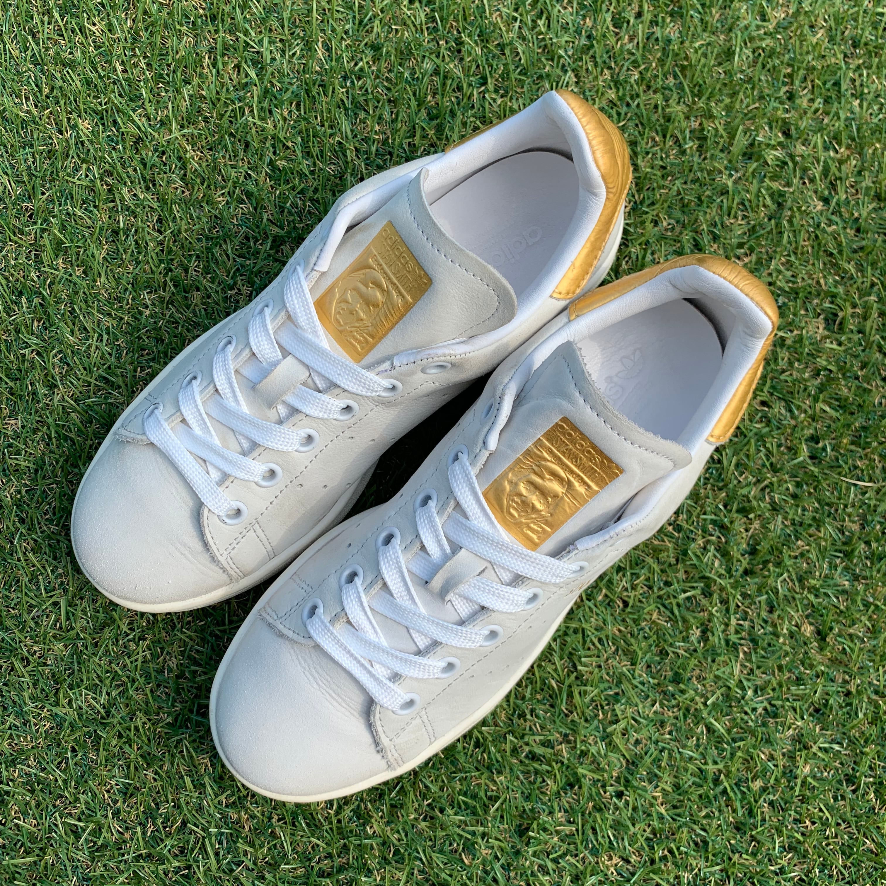 美品24 adidas STANSMISTHアディダス スタンスミス HW131 24 adidas 