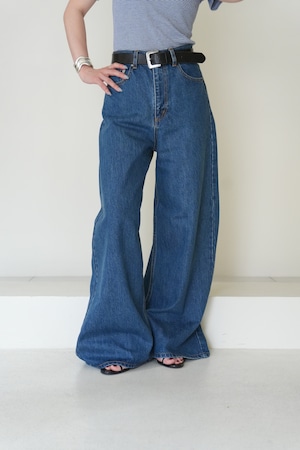 【 determ; 】Collagen Baggy Denim Pants