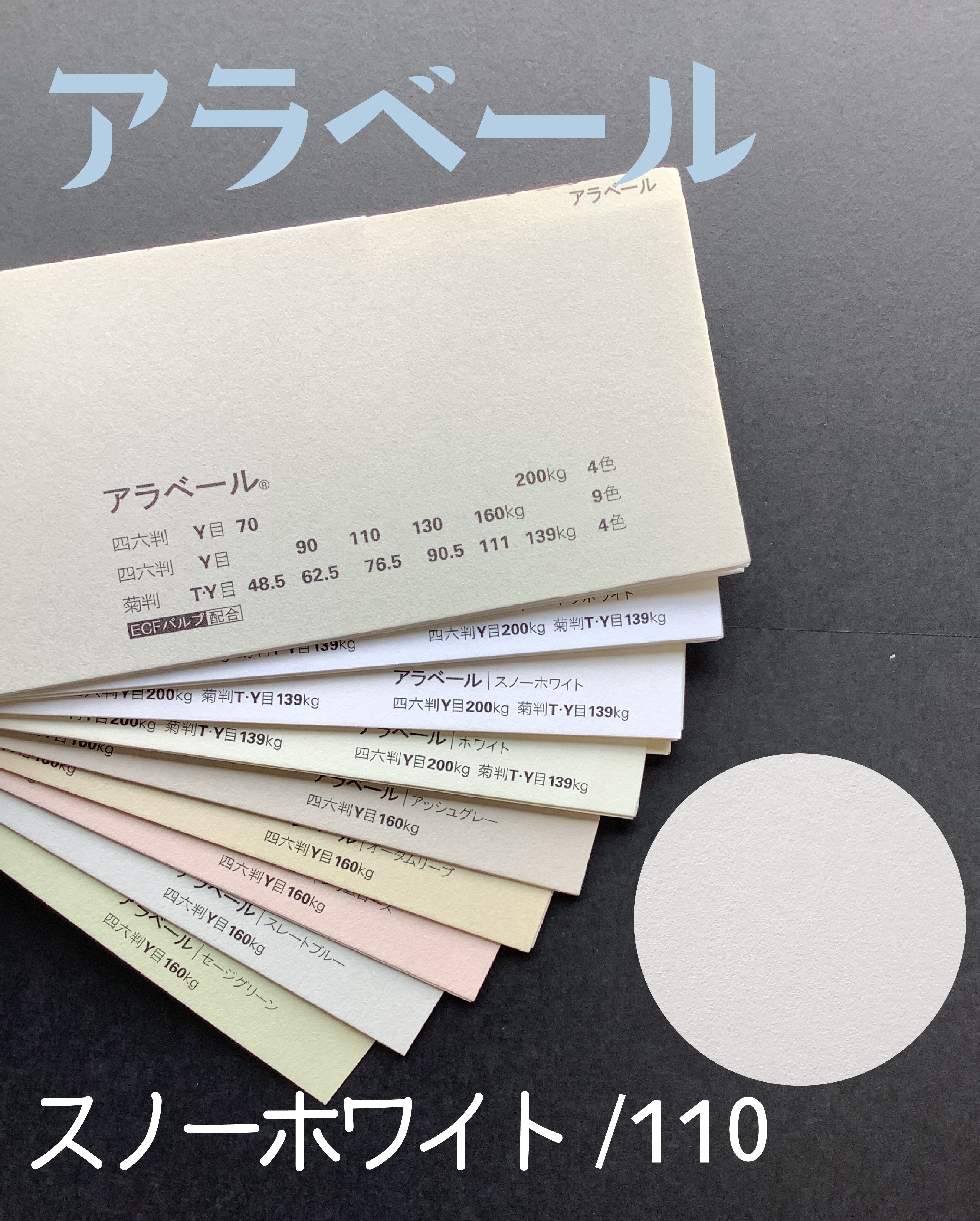 アラベール(スノーホワイト)｜A4/110kg 10枚単位で販売 | SOUMA
