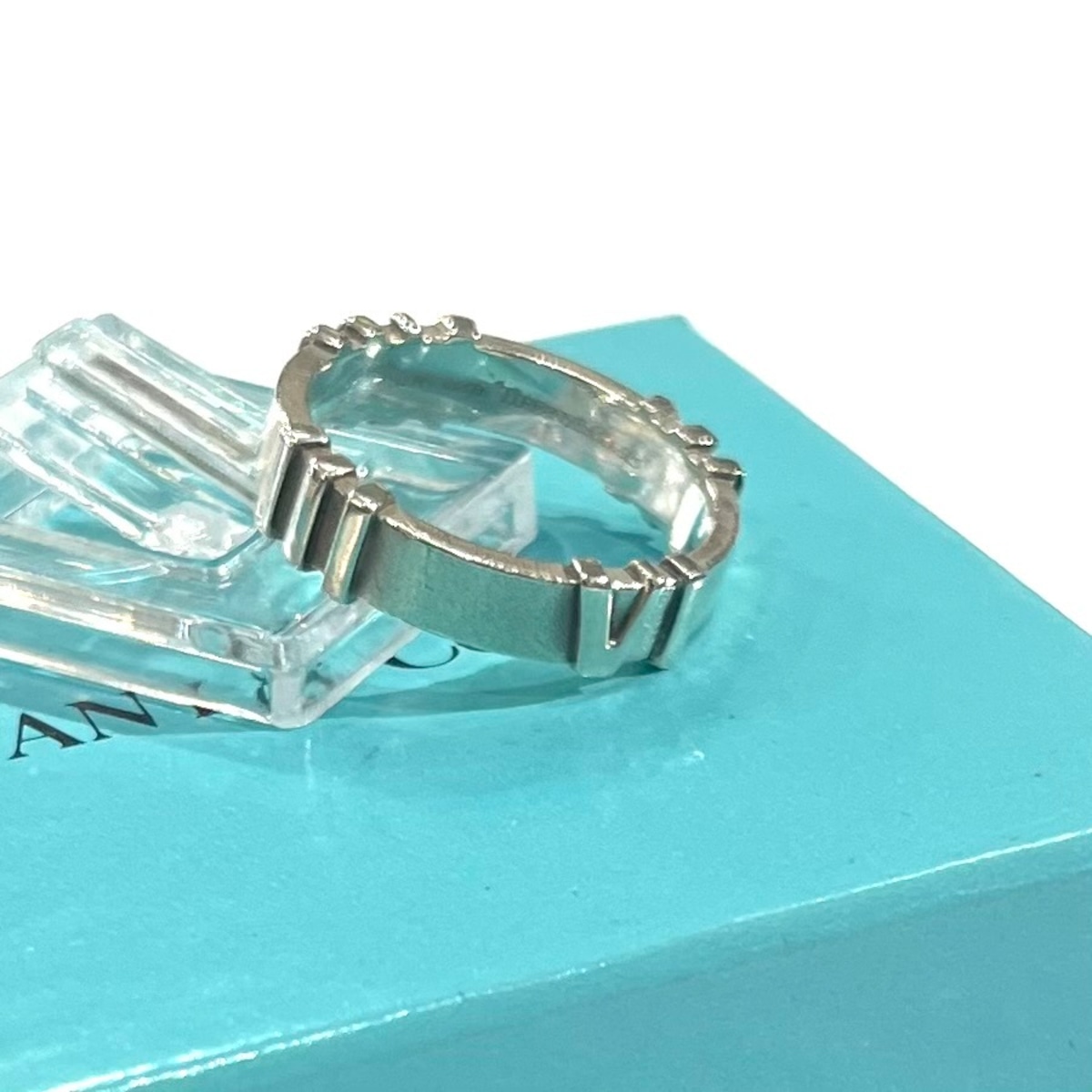 TIFFANY&CO.】【14号】2501 ティファニーアトラスリング指輪 2006年 