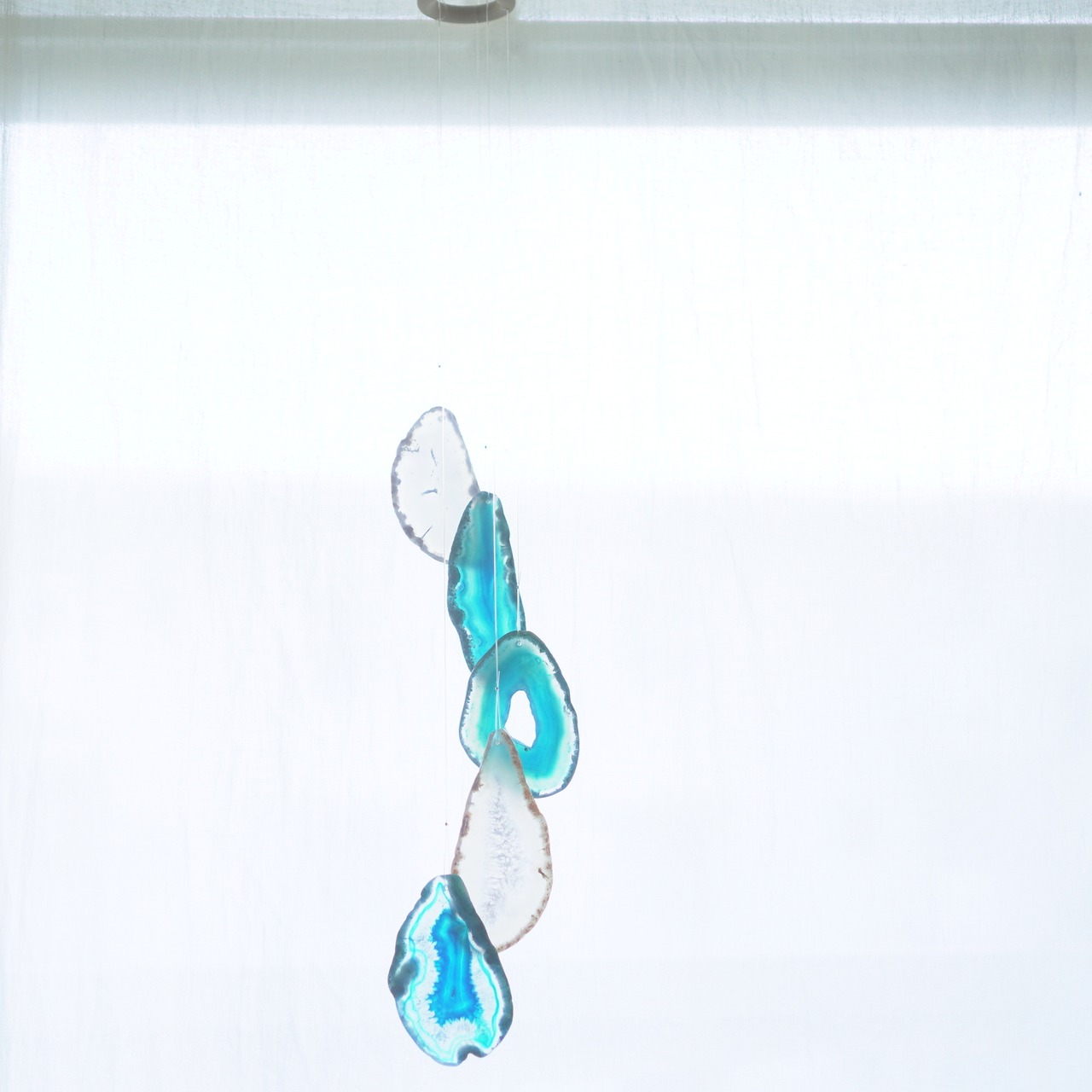 Spring Sea 08 - アゲートヒーリングチャイム / Agate Sun Catcher Wind Chime 902