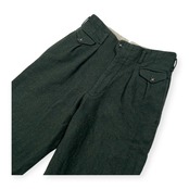 希少 レア NICOLE ニコル ウール スラックスパンツ サイズ S /ビンテージ/グリーン