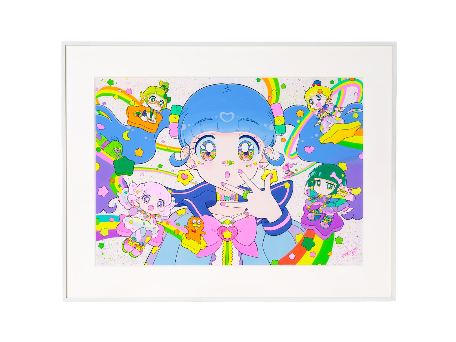 受注販売】はやしうき 複製原画 13-2「フウセンウオ」額なし