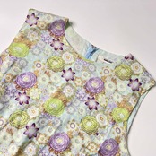 ZUCCA ズッカ フローラル ノースリーブ ワンピース M/マルチ レディース