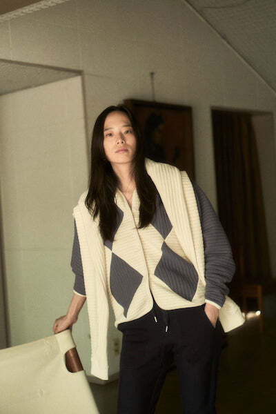 jonnlynx - QUILT BORDER ARGYLE CARDIGAN | Pay ID