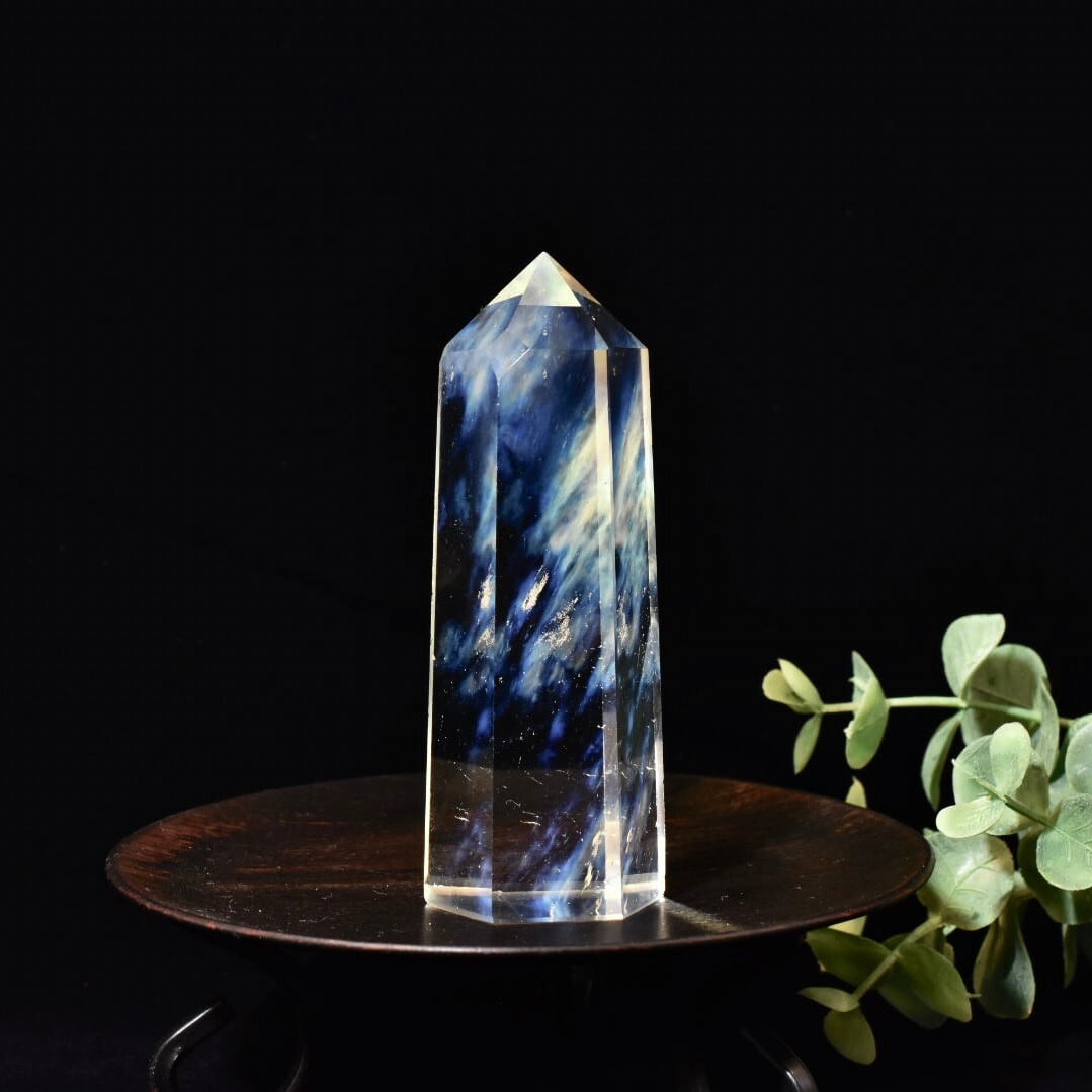 シエラネバダ産 アンダラクリスタル ポイント ゴールデンサンシャイン&エンジェルラダー C