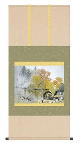 西郷南洲(西郷隆盛)・三行書・掛軸・藤氏隆永・No.230511-04・梱包