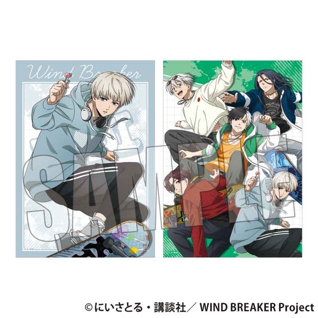 WIND BREAKER らくピタポスター 梶 蓮 スケーターver.