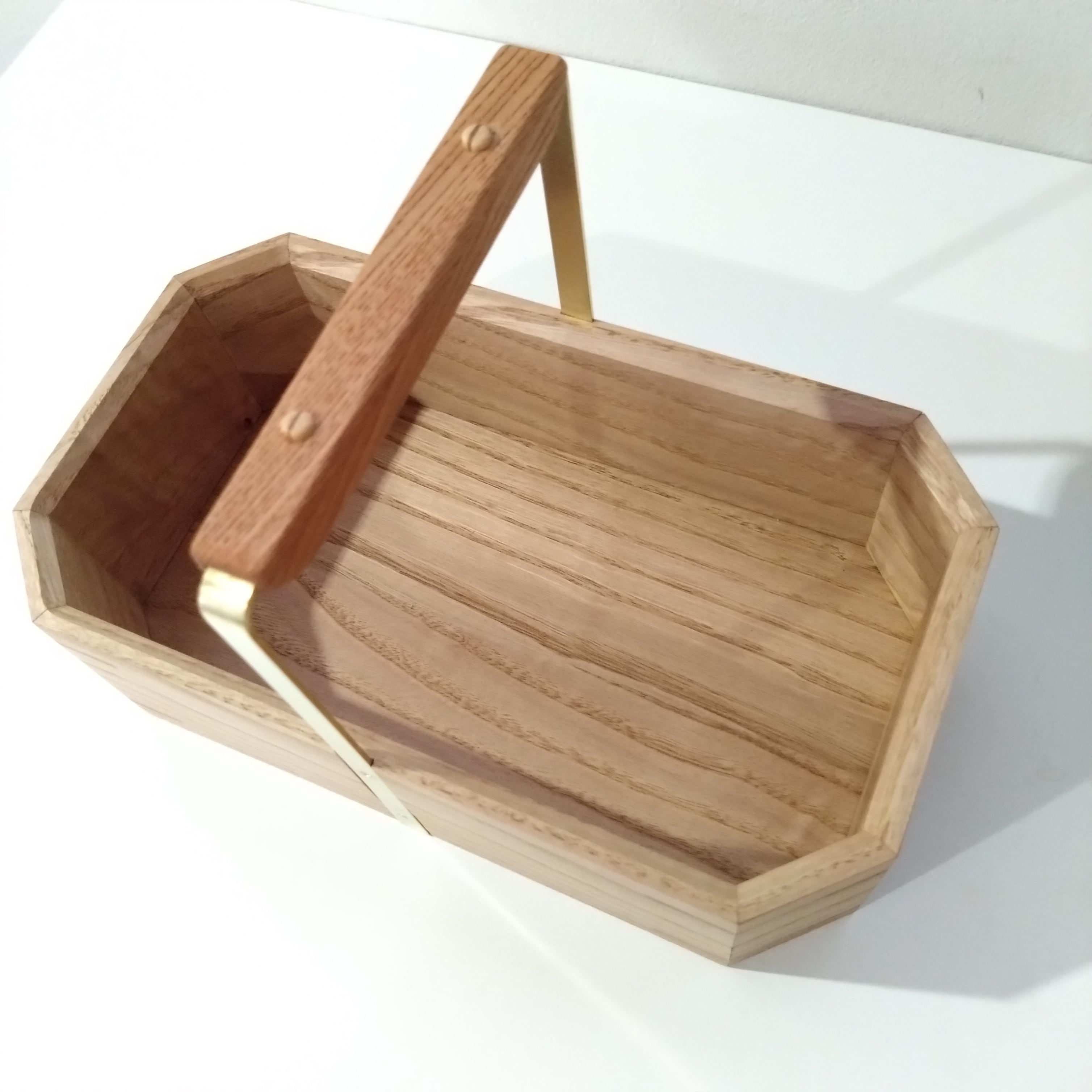 持ち手付きフリーボックス｜ 無垢 栗(クリ) | MIYABI WOODWORKS