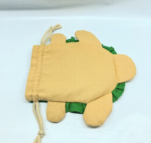 カメ　亀　巾着袋｜とりさん工房ーかわいいハンドメイドポーチ