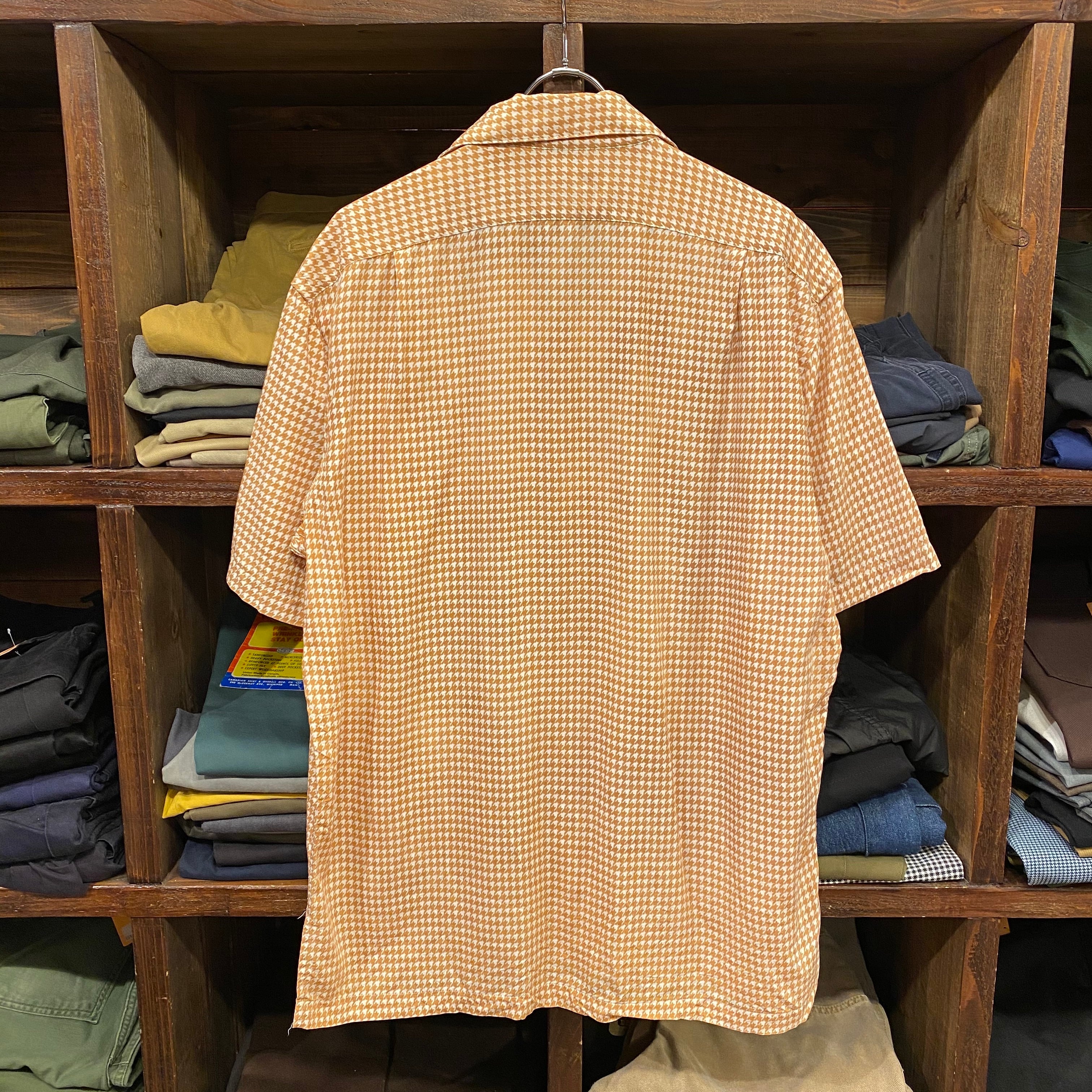 Polo Ralph Lauren 開襟シャツ 千鳥柄 半袖 | VOSTOK