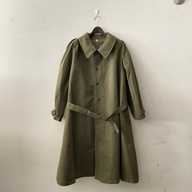 Military coat “France”【フランス軍 M38 モーターサイクルコート 