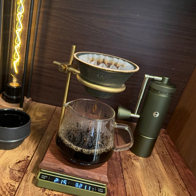 BREW SPOKE コーヒードリッパースタンド Micro Walnut