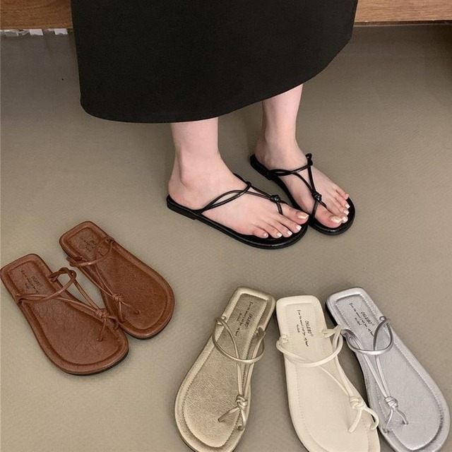 square sole strap sandal 13688
