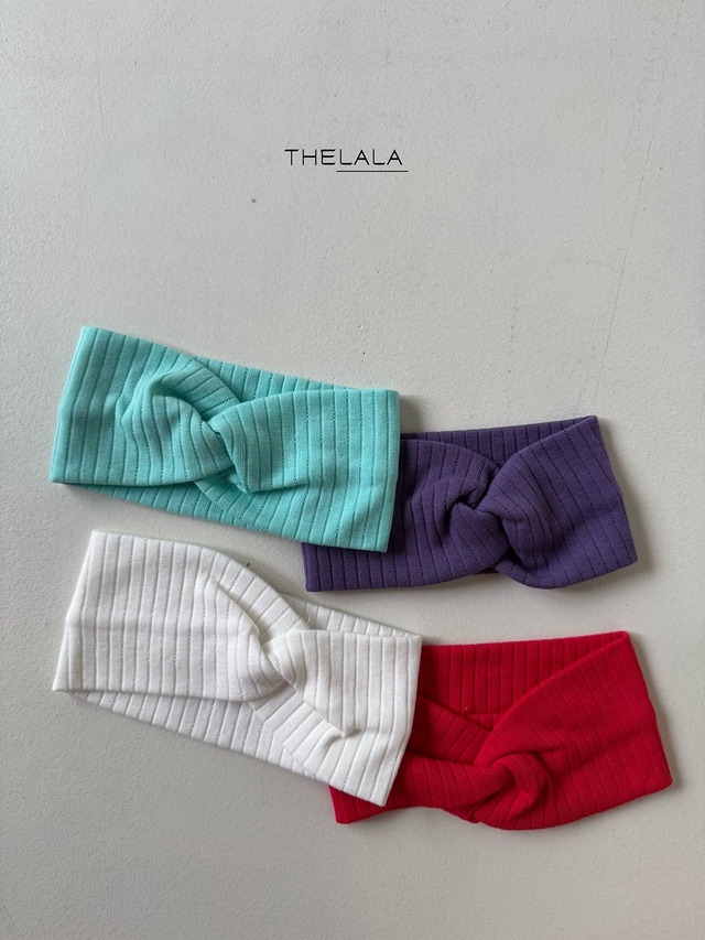 thelala 2nd［取寄］gokzy turban hairband 26summer