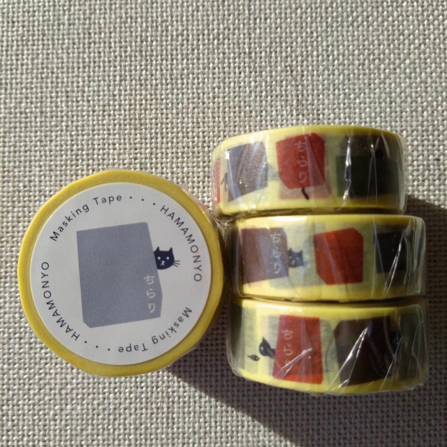 濱文様　ちらり　15mmマステ　X01