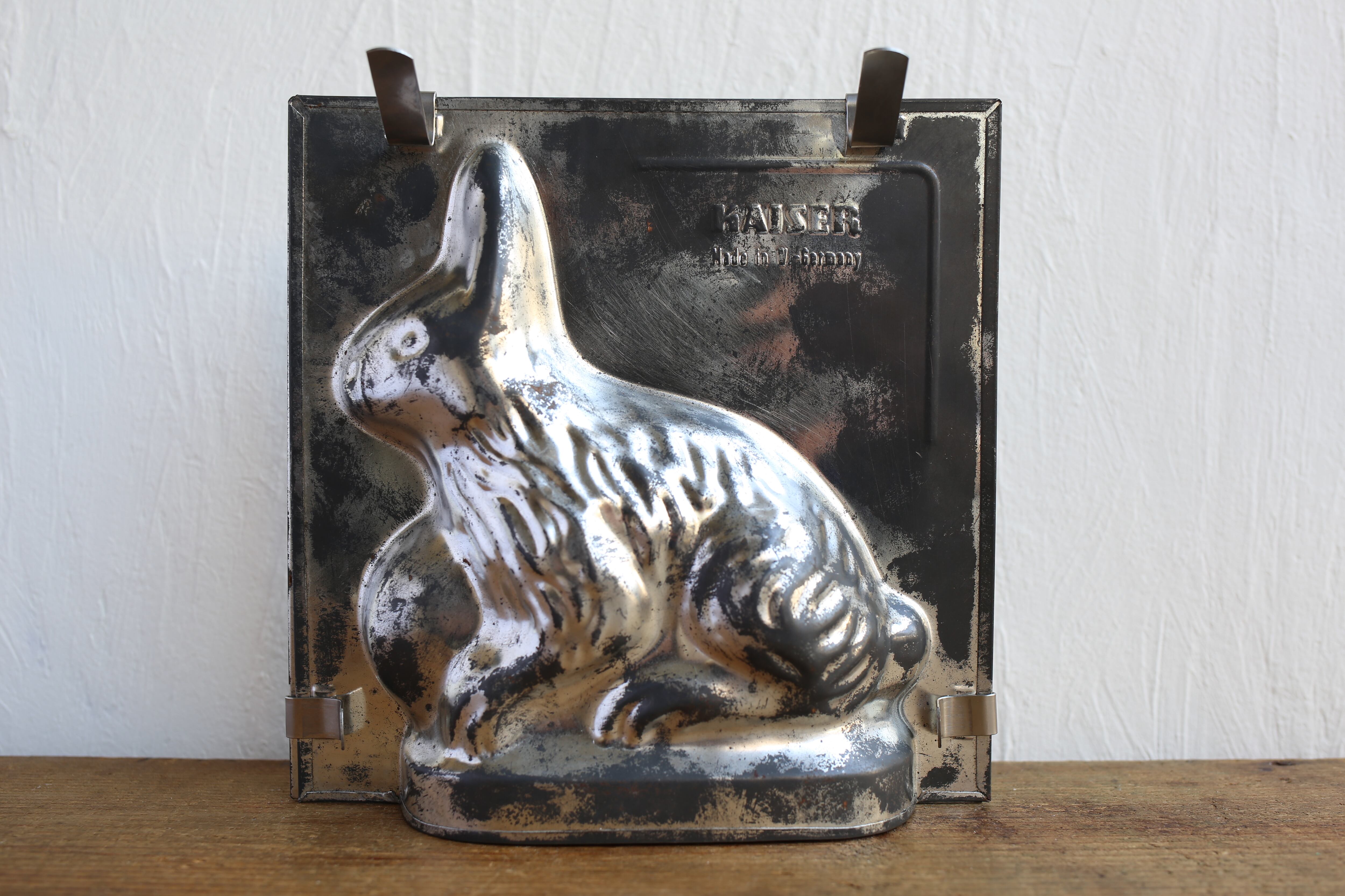 西ドイツ アンティーク ヴィンテージ Kaiser イースター ウサギ お菓子型 モールド