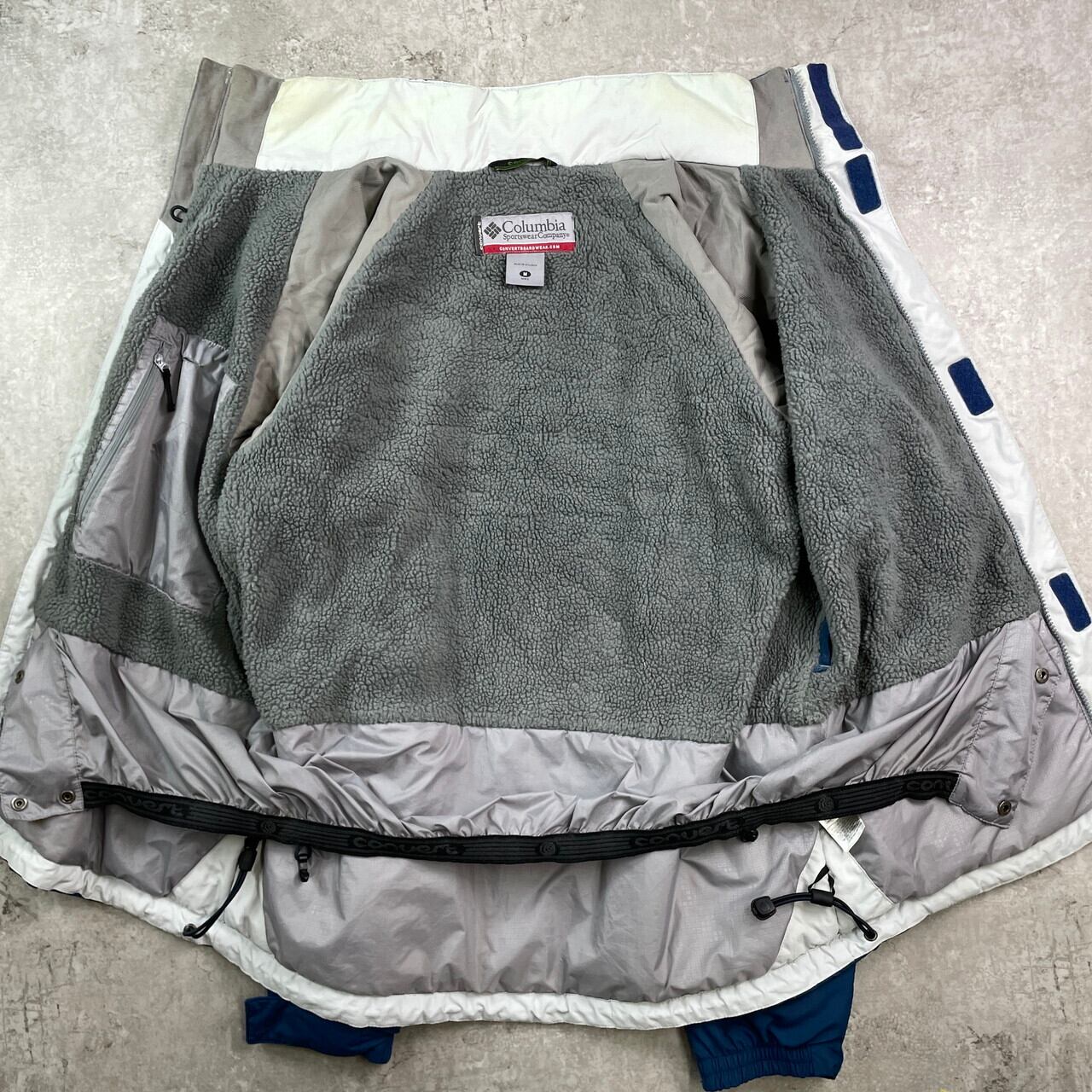 00年代 Columbia コロンビア CONVERT ナイロンジャケット メンズL相当