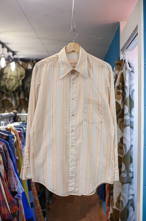 70’s multi color stripe shirt