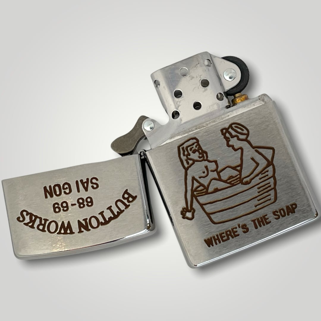 ベトナム Zippo 02】 Made in USA Button Works ボタンワークス ベトナム Zippo 02】 Made in USA Button Works ボタンワークス