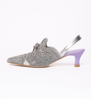 メゾンマベリックプレゼンツ　MAISON MAVERICK PRESENTS Sparkle Lace-up Sneaker Heels