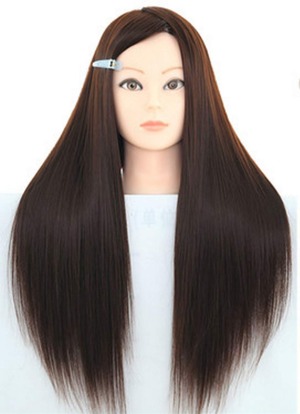 【努力特価】マネキンヘッド カットウィッグ カットマネキン モデルウィッグ ヘアマネキン ウイッグカット 編み込み練習用 カット練習用 姫カット ロングヘアー 編み込み練習 プロ用 耐熱ファイバー 耐熱 マネキンヘッド 国家試験対策用 26X20x16cm