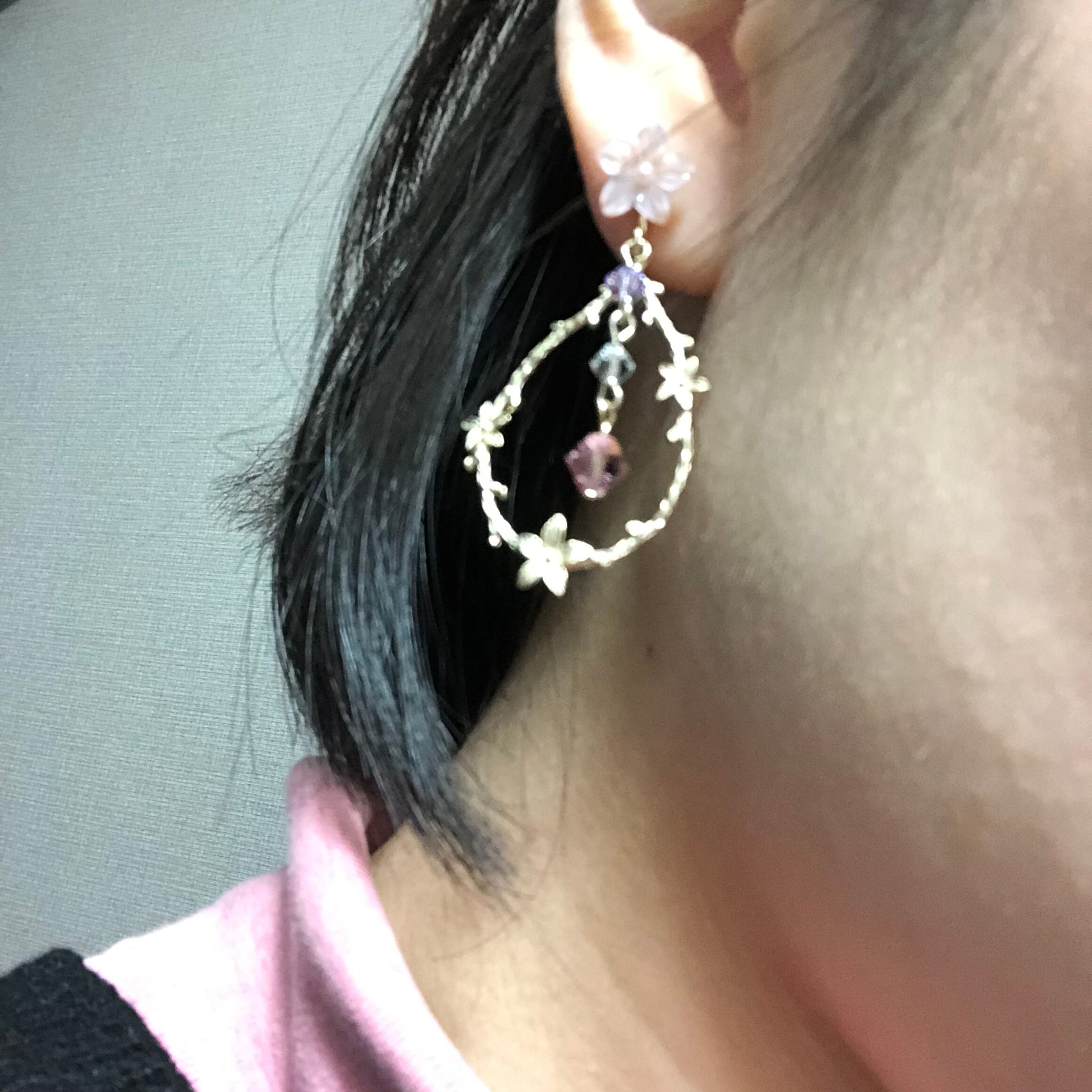 ラプンツェルみたいなイヤリング | mayumayu