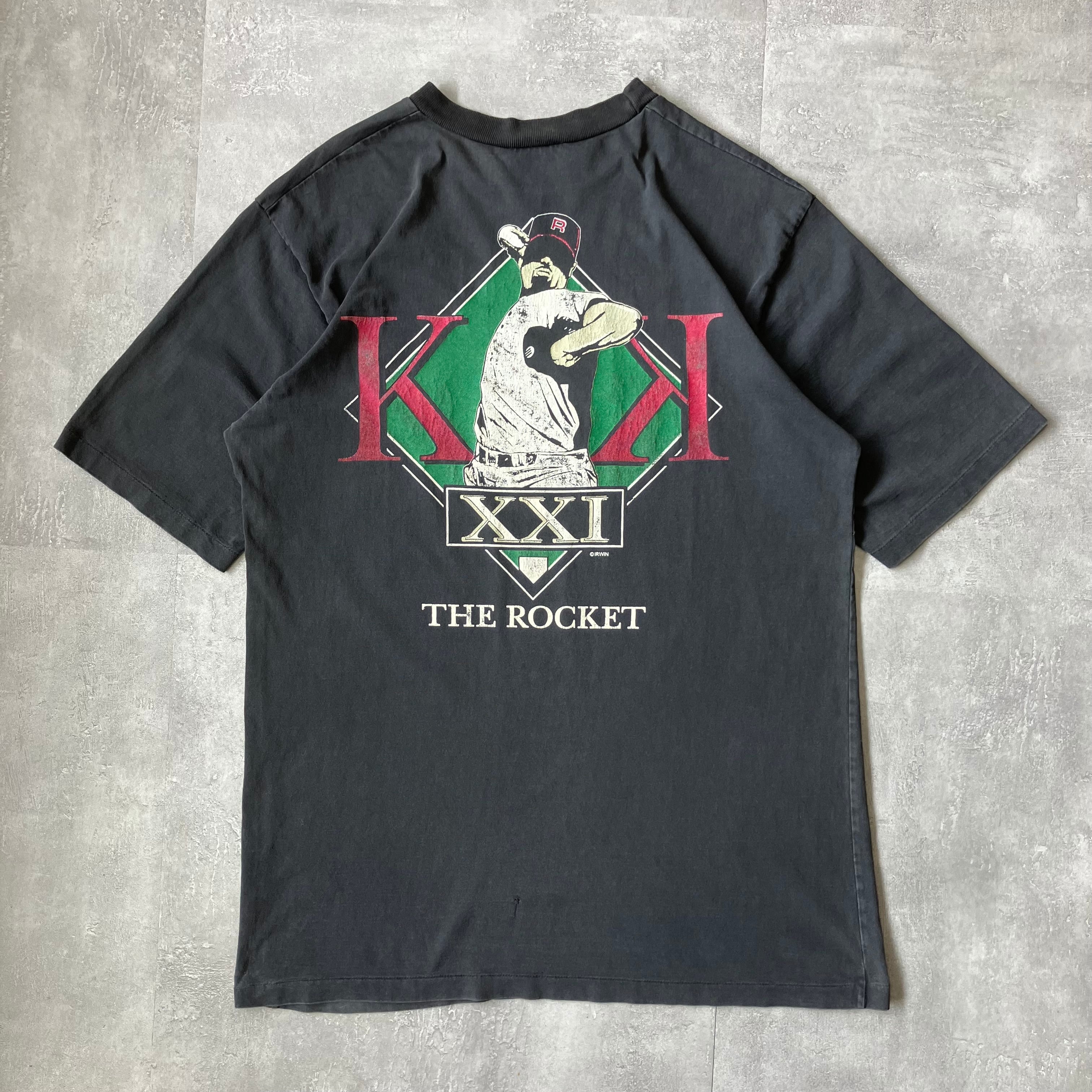 《L size》CANADIANA 90s プリントTシャツ ブラック フェードボディ シングルステッチ No.3326