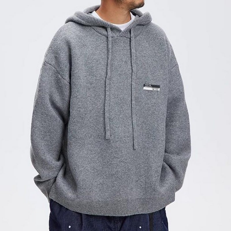 フード付きニットパーカー 3color TO1187 | nicoilo |ニコイロ