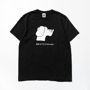 TACOMA FUJI RECORDS / DOG IS MY SALVATION designed by Yachiyo Katsuyama / BLACK / タコマフジ / ブラック