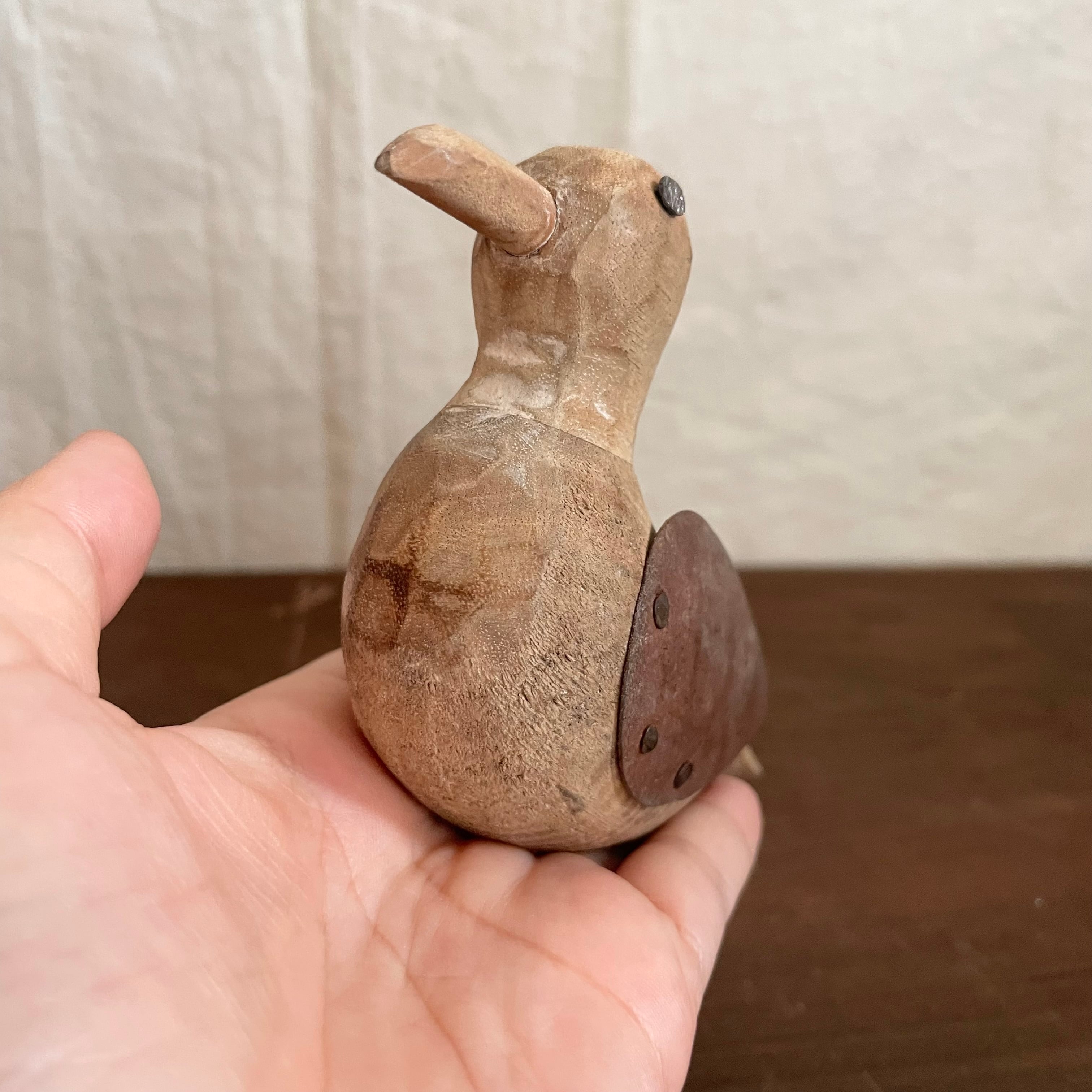 木と金属の鳥 | tsuitachi craft&brocante