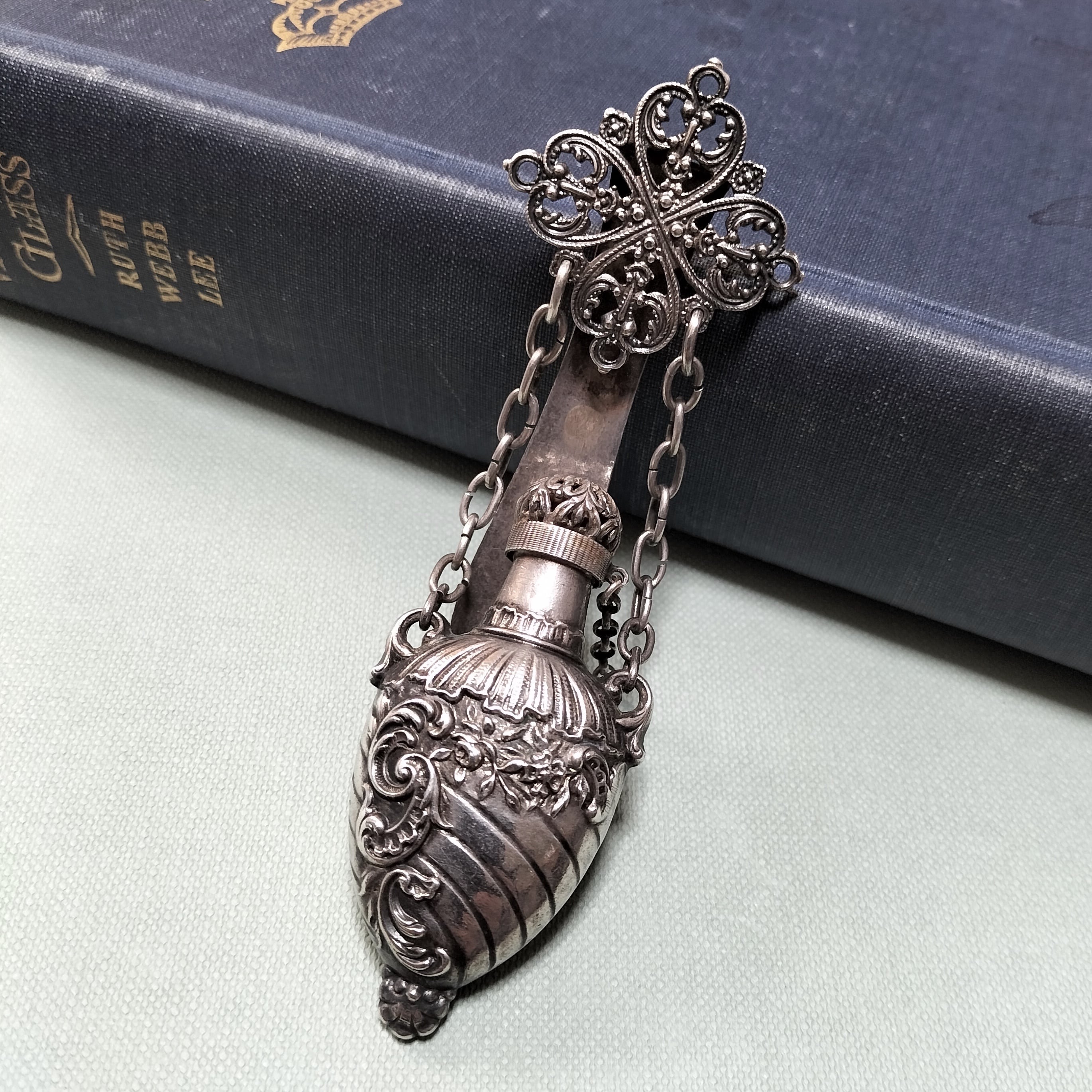 Antique Perfume Bottle Chatelaine | Antico