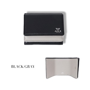 【AILE】compact三つ折りウォレット 蔵限定 (AJ-17)