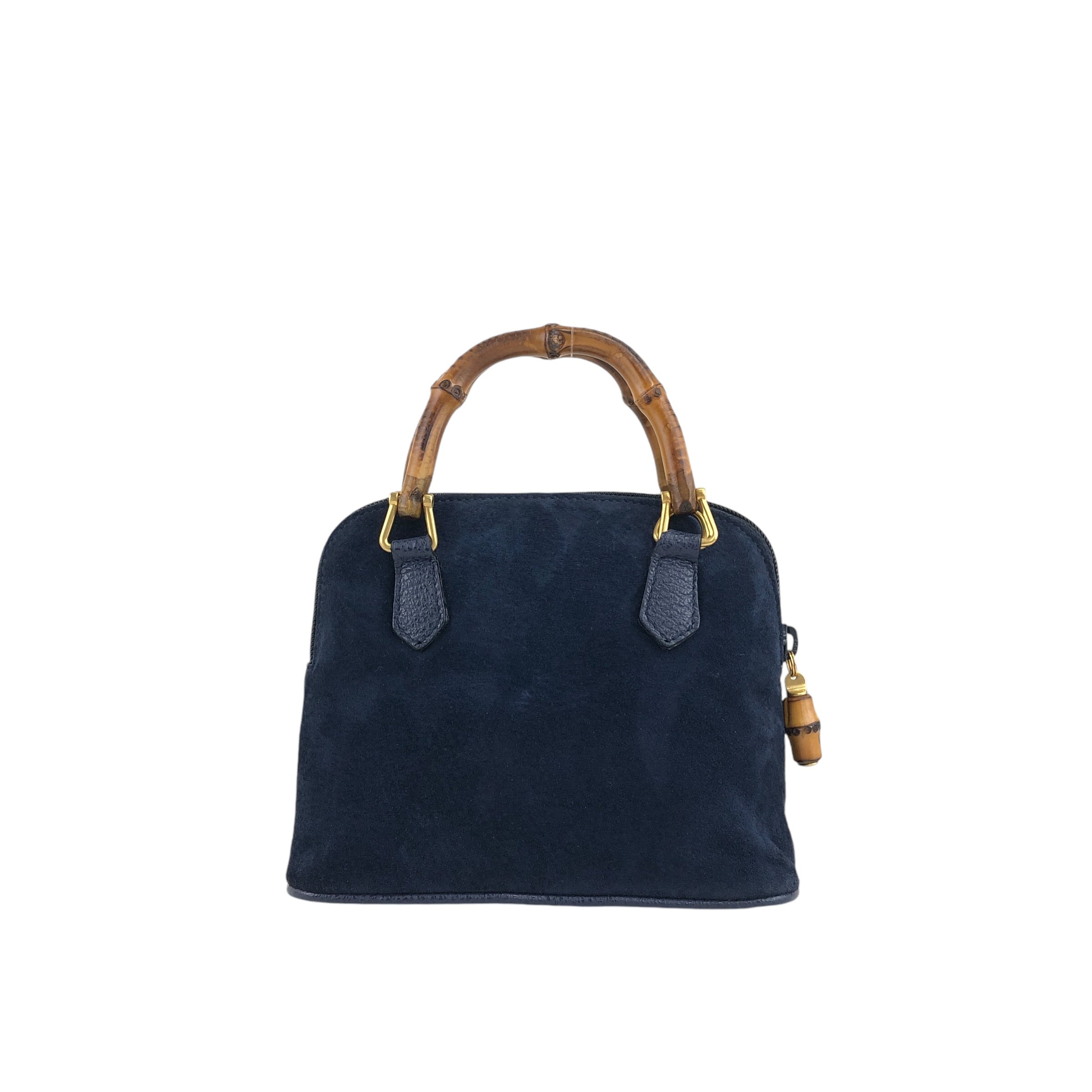 GUCCI グッチ ショルダーバッグ ネイビー スエード 2WAY ミニ GUCCI グッチ ショルダーバッグ ネイビー スエード 2WAY ミニ