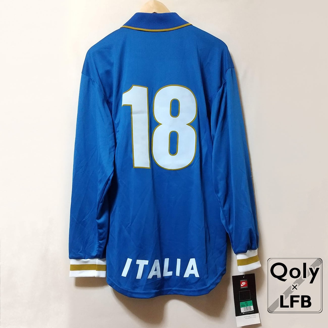 ワールドカップ　ナイキ イタリア代表96/97 アウェイ ユニフォーム L