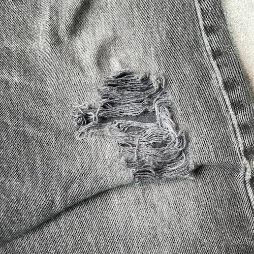 襤褸 ブラックデニム リーバイス 501【W31 L32】 levi's 詳細写真13
