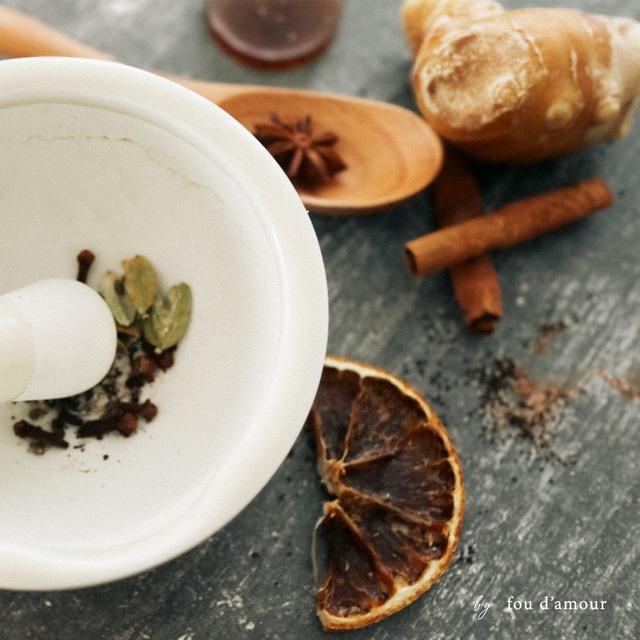 【サンプル】Chai Holderセット（ティーライトキャンドル付き）｜素焼き風ホルダー - unglazed style -